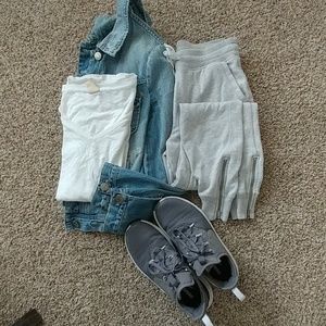 Aerie ankle zip joggers jogger pants sweats